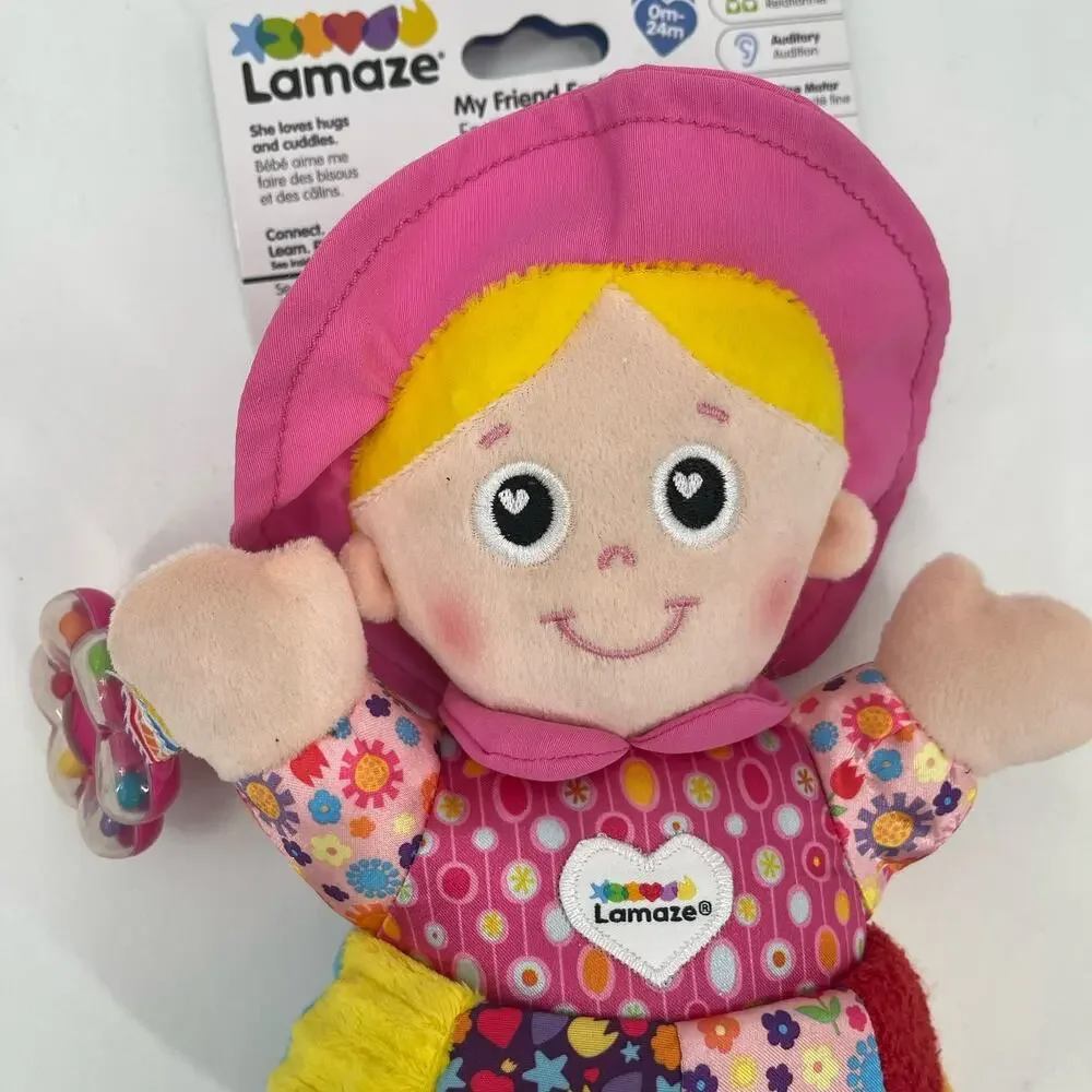 TOMY LAMAZE My Friend Emily 0-24 Months NWT Baby Bonding Auditory Fine Motor Toy